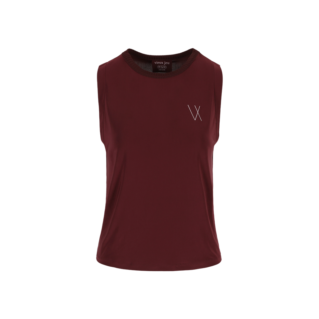 [01-Millo-Bu-XS] Millo Top (Burgundy, XS)