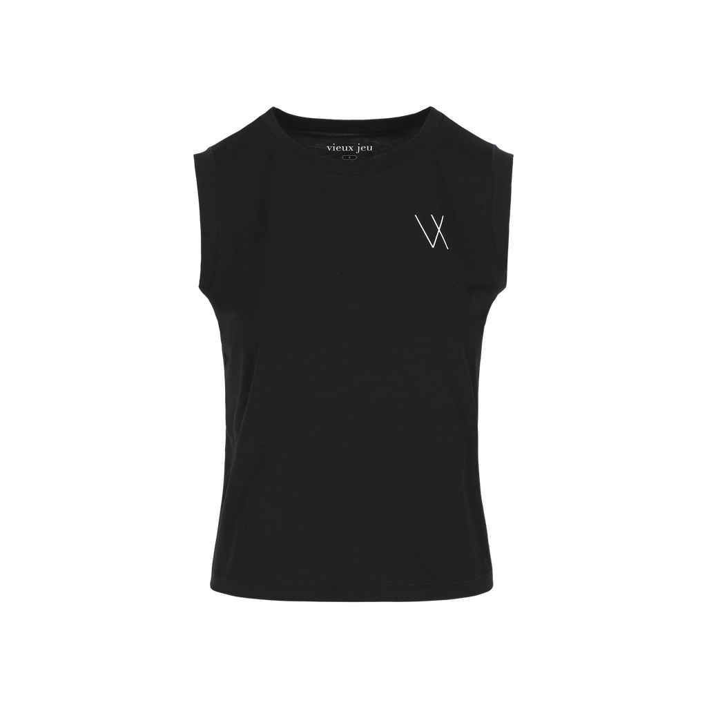 [01-Mindy-B-XS] Mindy Top (Black, XS)