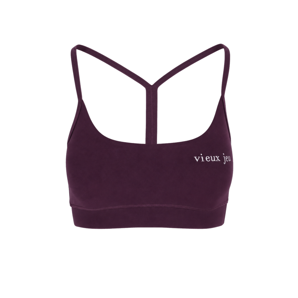 [01-Josie-Aubergine-XS] Josie Bra (Aubergine, XS)