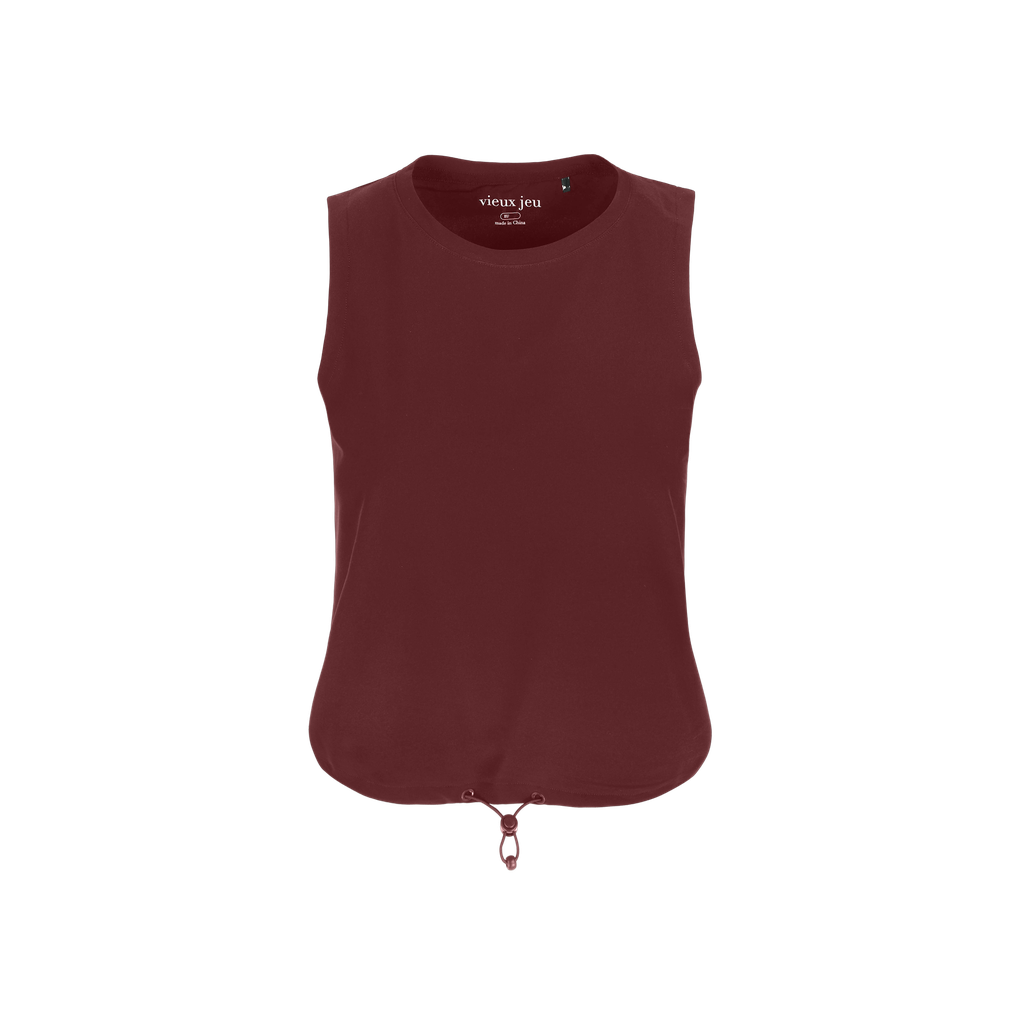 [01-Caro-Bu-XS] Caro Top (Burgundy, XS)